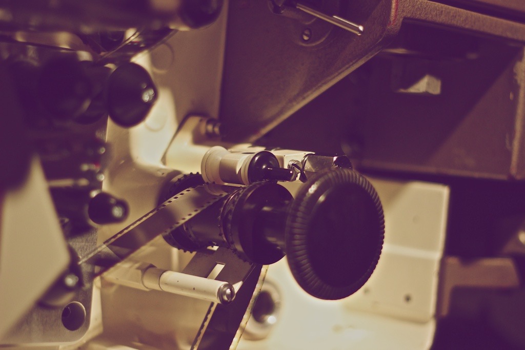 Inner workings of a Norelco DP70 projector